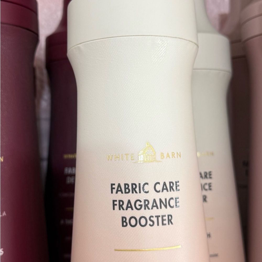 White Barn amber blush Pink Fabric Fragrance Booster